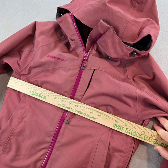 Mammut Drytech Insulated Hooded Jacket Women's XS Waterproof Windproof Coat - Picture 4 of 16